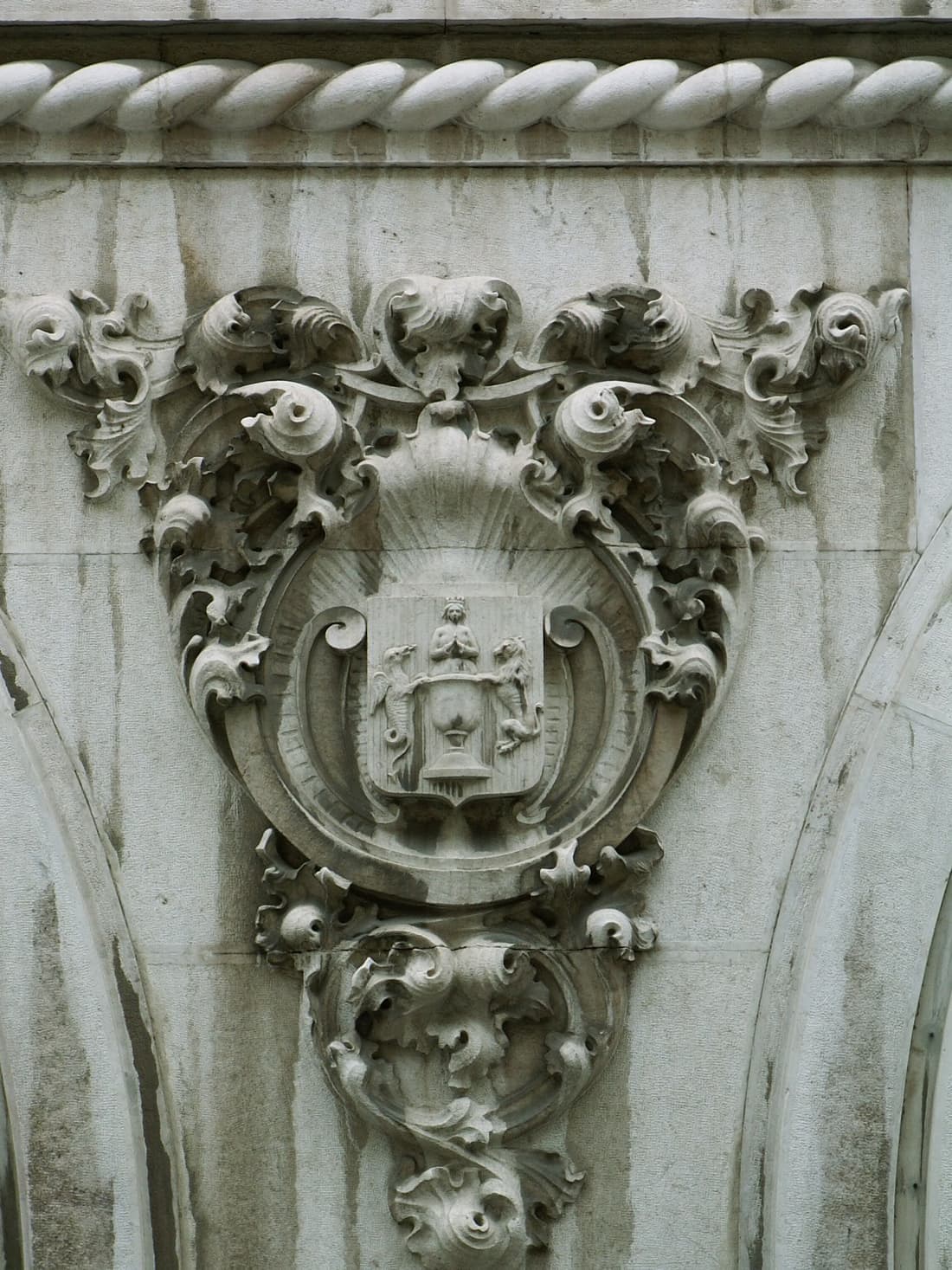 Pormenor arquitetónico em Lisboa